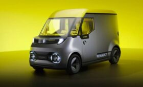 Показан перспективный фургончик Renault Estafette