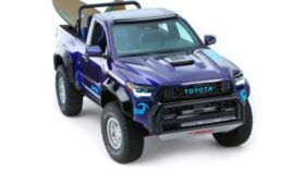 Toyota экспериментирует: батарейный Hilux, 4Runner Surf и Prado-пикап