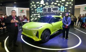 В Малайзии представлен национальный электромобиль под маркой Perodua