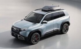 Компания BYD показала серийный кроссовер FangChengBao Titanium 3