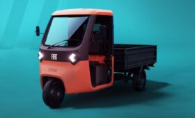 Представлен трехколесный грузовичок Fiat Tris