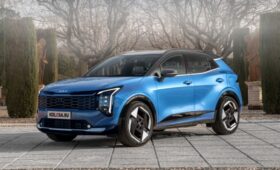 Рестайлинговый короткий Kia Soirtage для Европы