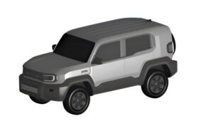Внешность нового внедорожника Toyota Land Cruiser FJ раскрыта на патентном изображении