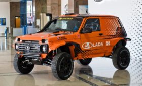 Показана гоночная Лада Нива Sport Turbo