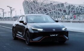 Changan Uni-V с новым дизайном готовится к старту продаж