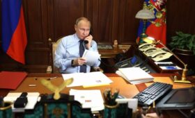 Путин провел переговоры с Эрдоганом