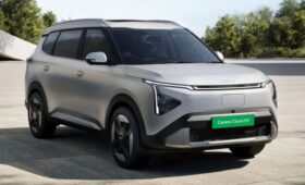 Семиместный кроссовер Kia Carens Clavis стал электромобилем